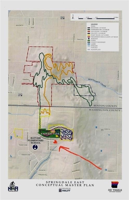 Santos Paved Trail Map 2167 Sweetwater Ranch Avenue