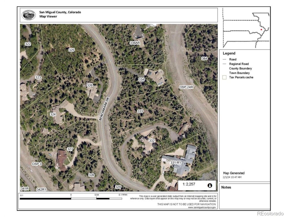 Address Withheld By Seller, Mountain Village, CO 81435 MLS 7442345