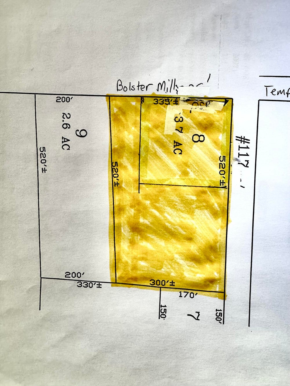 Map 49Lot8 Bolsters Mills Road, Harrison, ME 04040 MLS 1579561