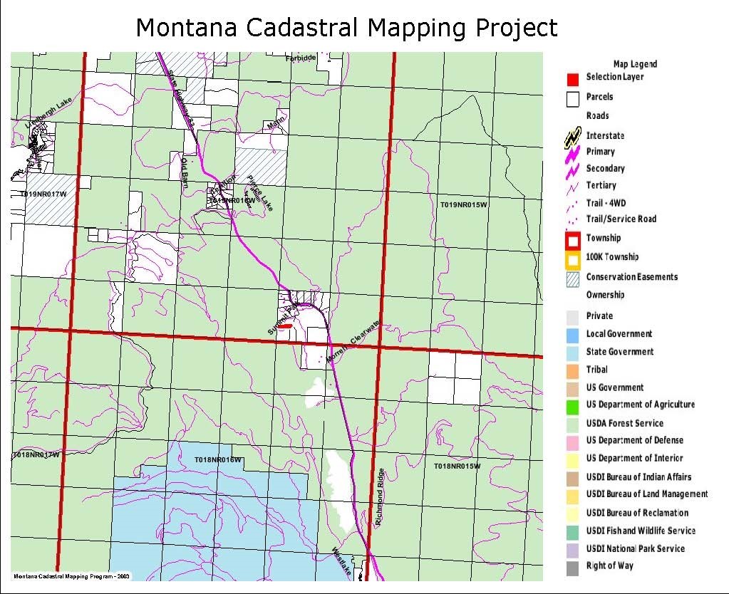 Montana Cadastral Mapping Project - Angie Bobette