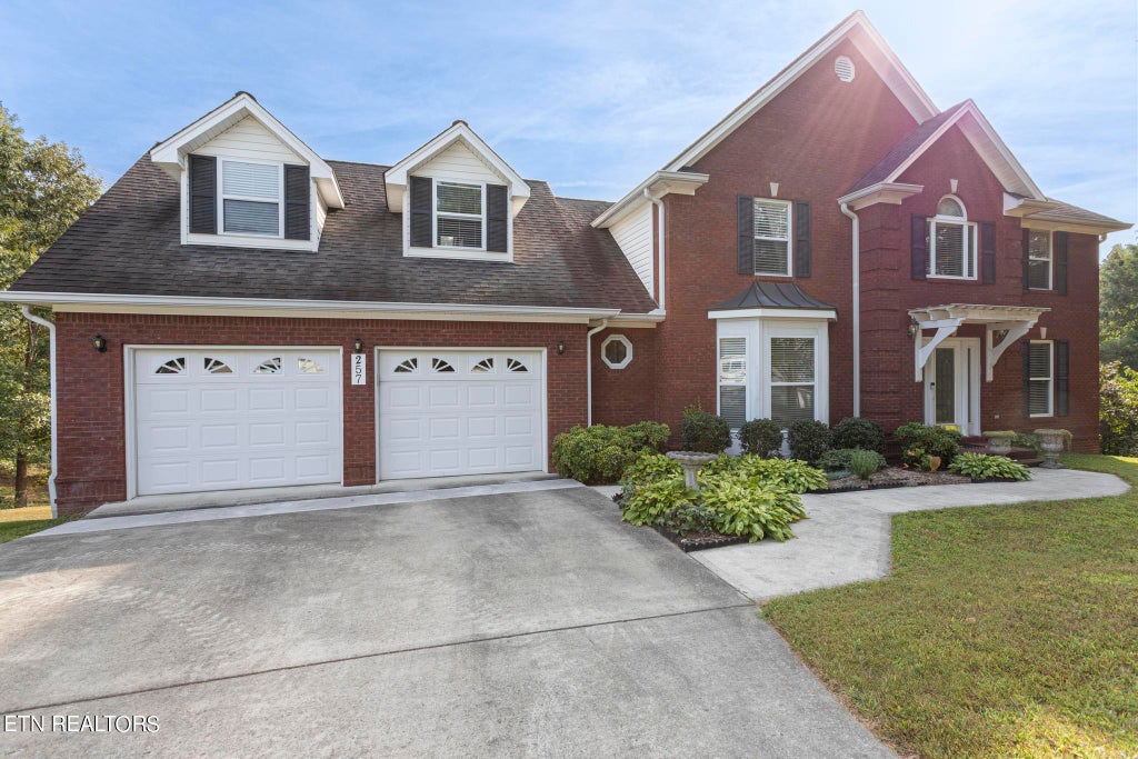 Two Luxury Single Family Houses With Red And Grey Decor